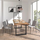 Bessagi Home Jedilna Miza Dan, Hrast, 180x90 | Shoptok.si