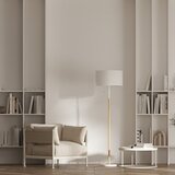  Stojeća lampa FOGO 2xE27/15W/230V bela/bež | Eponuda.com
