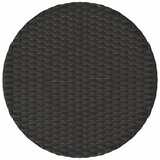  3-dijelni bistro set s jastucima crni od poliratana | shoptok.hr