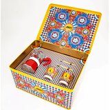 Bialetti Darilna škatla Dolce & Gabbana Moka Express kafetiera za 2 skodelici Carretto Siciliano + 2 skodelici za espresso in mešalni palčki - 1 kos | Shoptok.si