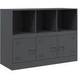  The Living Store Komoda antracitna 99x39x73 cm jeklo - Komoda, (21495643) | Shoptok.si