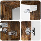  Set ormarića za kupaonicu 5 kom. Dimljeni hrast | shoptok.hr