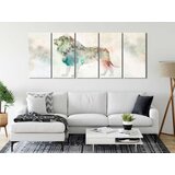  Slika - Colourful King (5 Parts) Narrow 100x40 | shoptok.hr