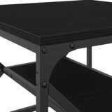  Kava Stol Crni hrast 51 x 50 x 40 cm Inženjerska drva i čelik | Eponuda.com