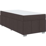  Konstrukcija postelje Temno rjava 120 x 190 cm blago, (5000127352) | Shoptok.si