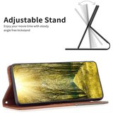 INORCO Za Realme C55 spajanje PU usnjeno držalo za kartico, lupina telefona, vtisnjen vzorec, stojalo za mobilni telefon, (22033726) | Shoptok.si