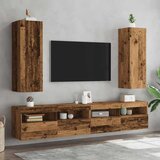  2-dijelni TV ormarić staro drvo 30,5x30x90 cm konstruirano drvo | Eponuda.ba