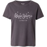 PepeJeans Majica 'Brady' crna / srebro | shoptok.hr