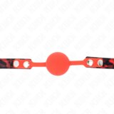 Kink Gag Silicone Ball Model 2 Red (4 Cm) | Shoptok.si