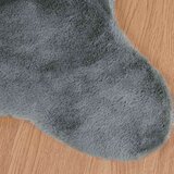  Faux Rabbit Fur Rug Olite Antracit 80 x 120 cm Poliester | shoptok.hr
