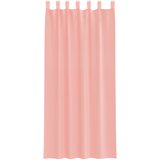 Voile zavjese s petljama 2 kom. ružičaste 140x225 cm | Shoptok.si