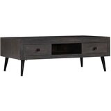 vidaXL Klubska mizica iz trdnega mangovega lesa 100x60x35 cm, (21752177) Cene
