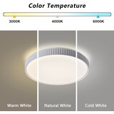 Brilagi LED stropno svetlo (prigušiva) CORVO LED/72W/230V 3000-6000K, bela, prečnik 50 cm + daljinski upravljač | Eponuda.com
