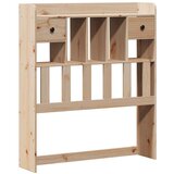  Krevet s regalom za knjige bez madraca 90x200 cm od borovine | shoptok.hr