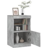  Komoda s LED svjetlima siva boja betona 41x37x67 cm | Eponuda.com