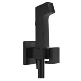 Hansgrohe E EcoSmart+ Matt Black higijenski tuš set: ručni tuš sa aktivatorom mlaza za hladnu vodu, Isiflex\'B 1250 crevo za tuš i držač za ručni tuš 29231670 | ePonuda.com