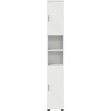  Kupaonski ormar s pohranom s vratima Bijelo 30 x 35 x 192 cm | Eponuda.com