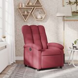  Naslonjač od tkanine crvena boja vina | shoptok.hr