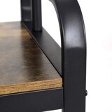  Stojna vešalica NAVOR braon/crna | Eponuda.com