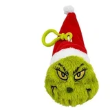 Grinch plišasti obesek za ključe s božičkovo kapo, velikost 8 cm
