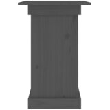  Stalak za cvijeće sivi 40 x 40 x 60 cm od masivne borovine | shoptok.hr