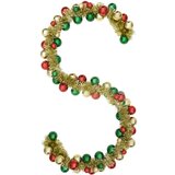 vidaXL Garland od božićnih kuglica Šareni 186 cm Polistiren | shoptok.hr