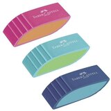 Faber-Castell Faber-Castell: Dvobarvna radirka v različnih barvah, 1 kos | Shoptok.si