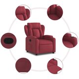  Naslonjač od tkanine crvena boja vina | shoptok.hr