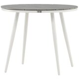 Venture Home Break okrugli vrtni blagovaonski stol ⌀90 cm, sivi | shoptok.hr