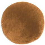 Tiseco Home Studio Oranžno-rjav okrasni vzglavnik iz mikrovlaken Tiseco Home Studio Marshmallow, ø 40 cm Cene