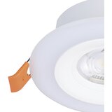 Eglo Set okroglih LED vgradnih svetilk Calogne (3,8 W, Bela, RGBW) | Shoptok.si
