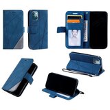 Chameleon Preklopna torbica (WLGO-Lines) za Apple iPhone 14 Plus, modra | Shoptok.si