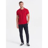 Ombre Men's polo shirt with contrast trim | Shoptok.si