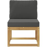  Set vanjskih sofa Bijela i antracit 59 x 63 x 73 cm | shoptok.hr