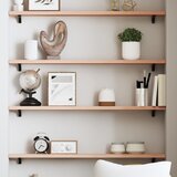  Zidna polica 100 x 10 x 2 cm od neobrađene masivne hrastovine | shoptok.hr