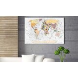  Slika na plutenoj podlozi - World's Walls [Cork Map] 120x80 | shoptok.hr