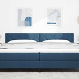  LED glava kreveta Plava 200 cm tkanina | shoptok.hr