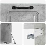 TV ormar za zid Zidne Betonska siva 59 5 x 41 x 30 cm | shoptok.hr