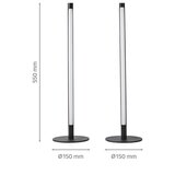 Nedis WIFILD10RGBW-SADA 2xLED RGBIC Stm. prigušiva stona lampa LED/36W/230V 2700-6500K+daljinski upravljač | Eponuda.com