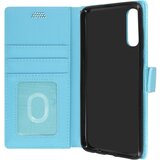 AVIZAR folio case držalo za kartice in stojalo za video, zrnat ucinek - modra str. samsung galaxy A70, (20600010) | Shoptok.si