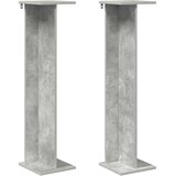  Stalak za biljke 2 pcs Betonsko Siva 25 x 25 5 x 100 5 cm | shoptok.hr