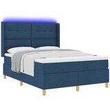  s opruga kutije s LED trakama Plava 140 x 190 cm tkanina | shoptok.hr