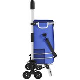 Kolica za kupovinu Plava 47 x 39 x 100,5 cm Oxford tkanina | shoptok.hr
