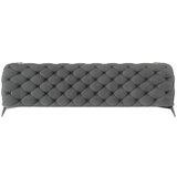 Ropez Siva baršunasti sofa 243 cm Chelsea – | shoptok.hr