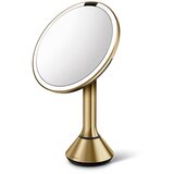 simplehuman ST3061 LED ogledalo za šminkanje od 20 cm s povećanjem od 5x - mesing Cijene