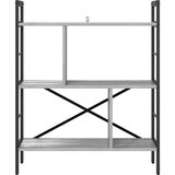  Polica Siva Sonoma 75 x 30 x 91 cm Konstruirano drvo | shoptok.hr
