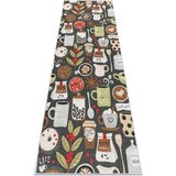 RugsX Preproge ANDRE 1297 pralna preproga Skodelica, kava, kuhinj 80x200 cm Kostanjeva | Shoptok.si