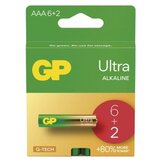  Baterija GP ULTRA alkalna LR03 AAA 6+2 kosov 8/1 Cene