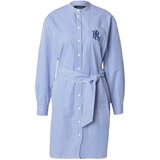 Polo Ralph Lauren Dolga srajca '70S' safir / bela | Shoptok.si