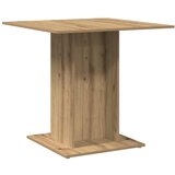 vidaXL Blagovaonski stol Artisan hrast 80x80x75 cm izrađeno drvo | shoptok.hr